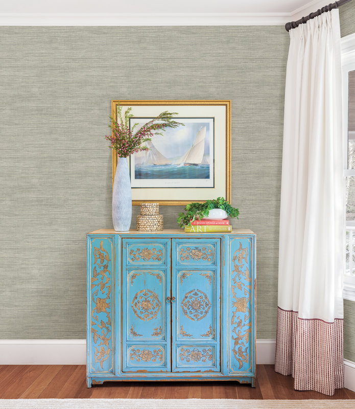 Brewster Home Fashions Essentials 33’ L x 20.5" W Solid Wallpaper